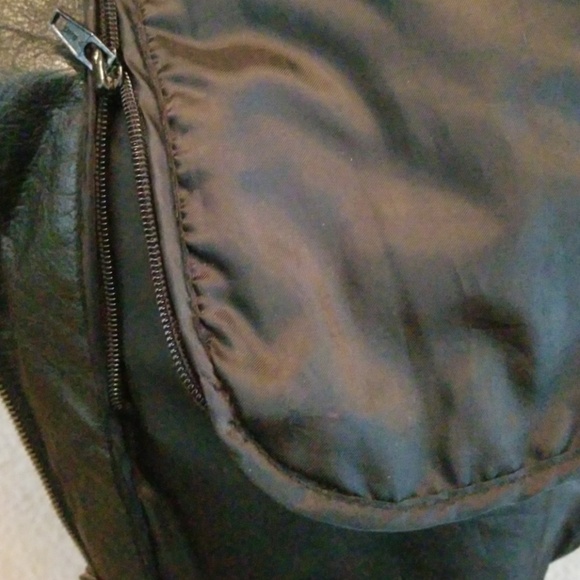 Leather Jacket with Thinsulate liner - Picture 4 of 5